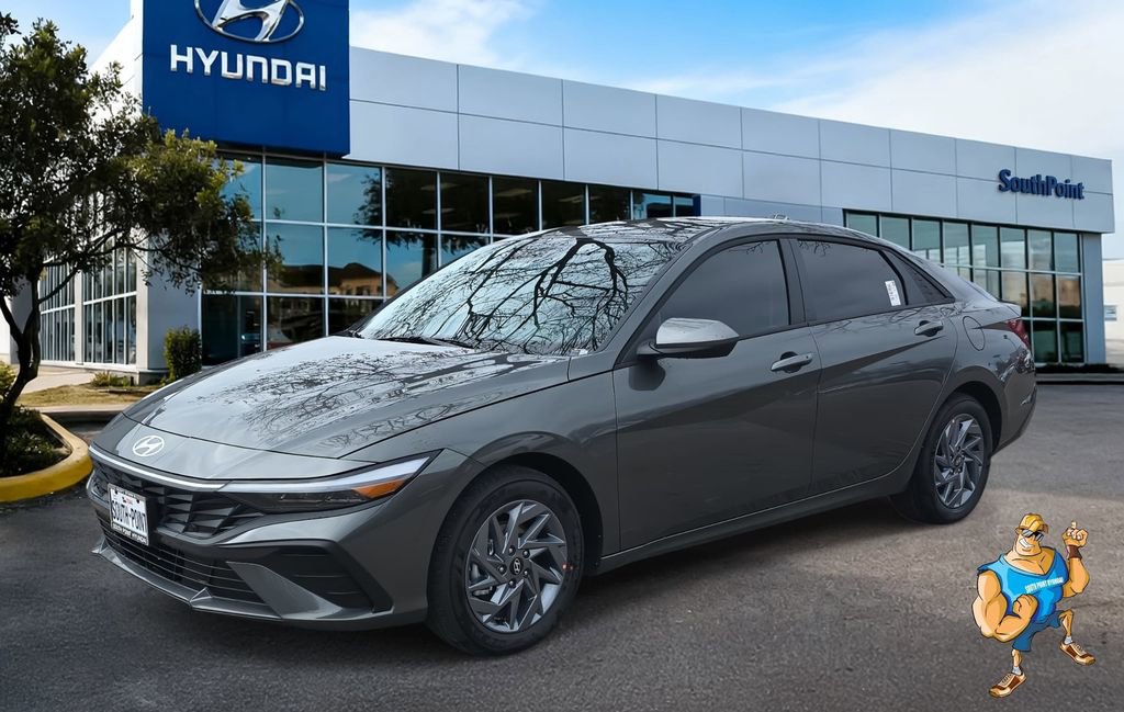 New 2026 Hyundai Elantra Blue