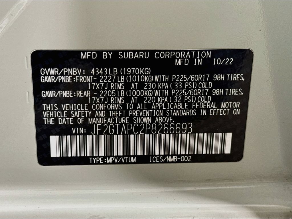 Certified 2023 Subaru Crosstrek Hybrid w/ Special Edition AWD/4WD image 39