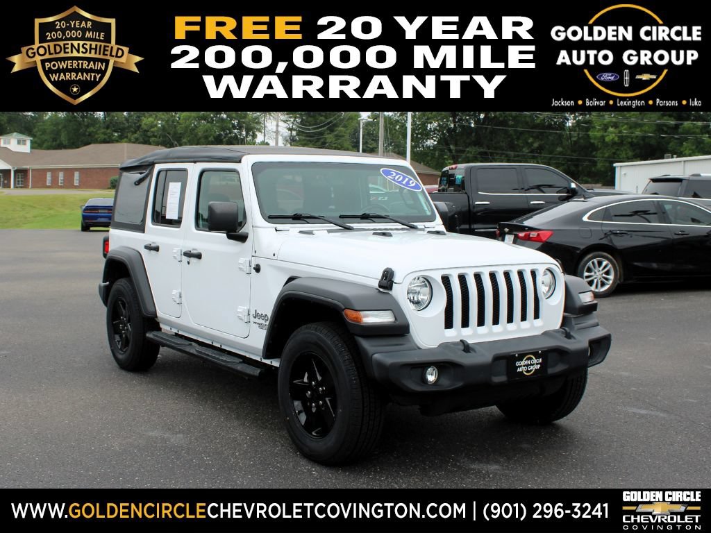 Used 2019 Jeep Wrangler Unlimited Sport S