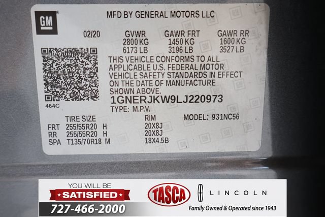 Used 2020 Chevrolet Traverse RS w/ LPO, Floor Liner Package FWD image 31
