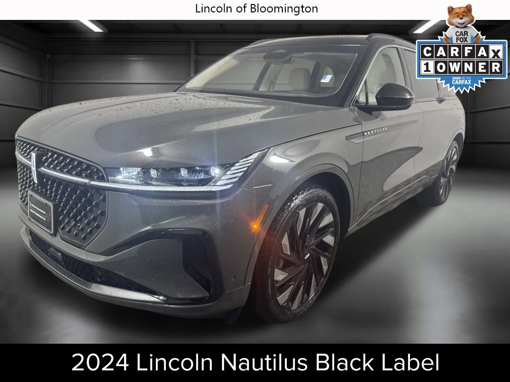 New 2024 Lincoln Nautilus Black Label w/ Jet Appearance Package (87T) 360° Tour