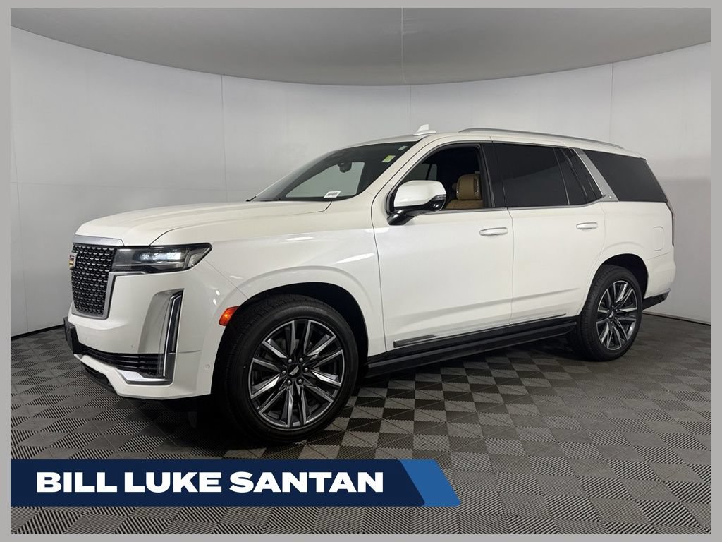 Used 2021 Cadillac Escalade Premium Luxury w/ Driver Assist Tech Package RWD video 1