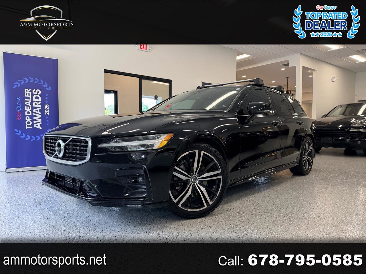 Used 2020 Volvo V60 T6 R-Design w/ Protection Package Premier FWD image 1