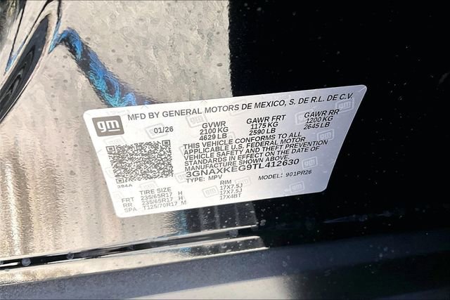 New 2026 Chevrolet Equinox ACTIV w/ Convenience Package III image 13