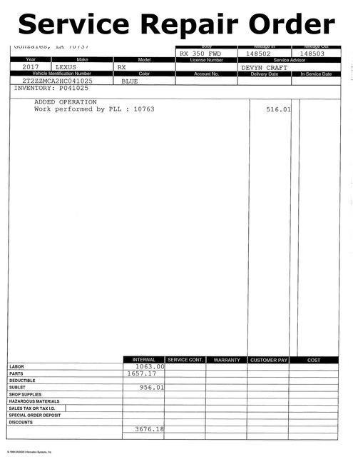 Used 2017 Lexus RX 350 FWD image 16