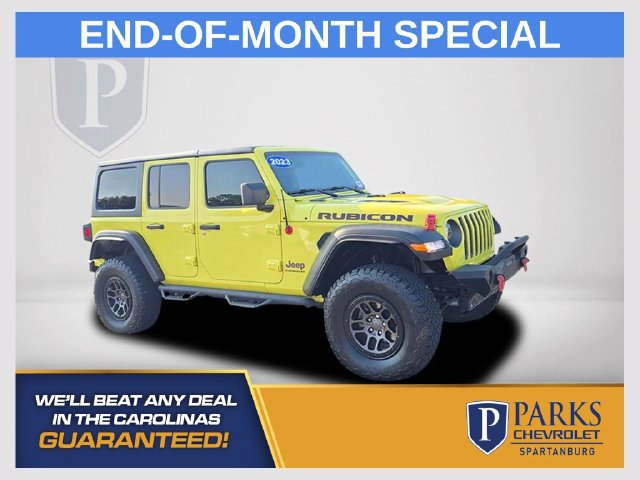 Used 2023 Jeep Wrangler Unlimited Rubicon w/ Xtreme 35 Tire Package