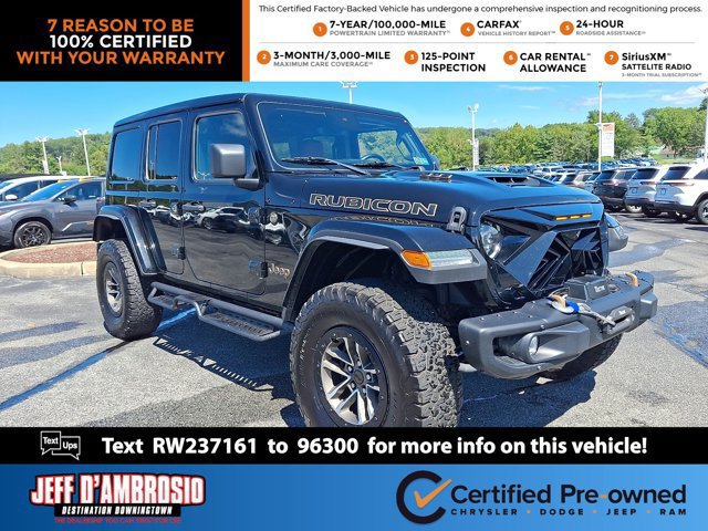 Certified 2024 Jeep Wrangler Unlimited Rubicon 392