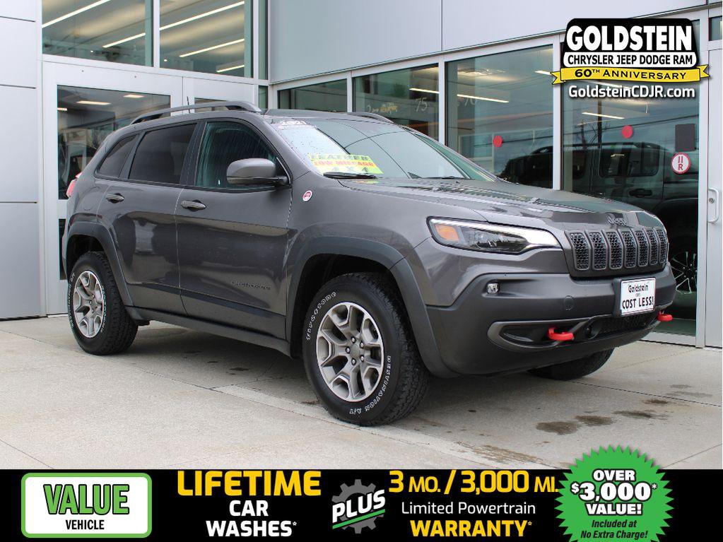 Used 2021 Jeep Cherokee Trailhawk image 1