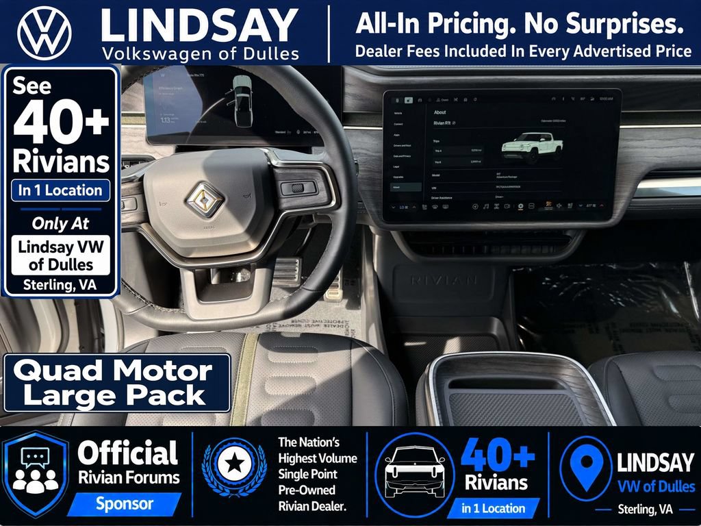Used 2022 Rivian R1T Adventure AWD/4WD image 12