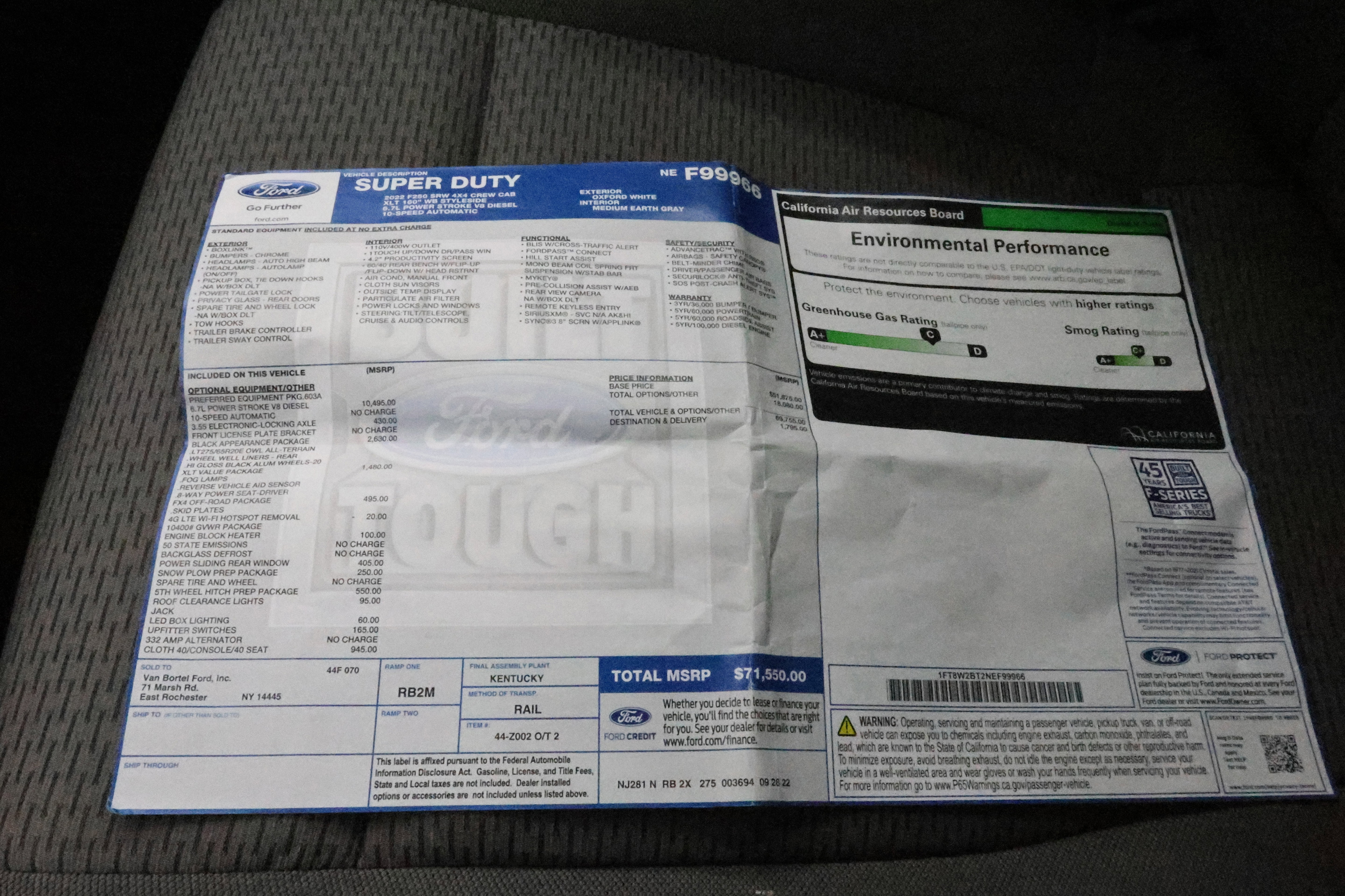 Used 2022 Ford F250 XLT w/ Black Appearance Package image 57