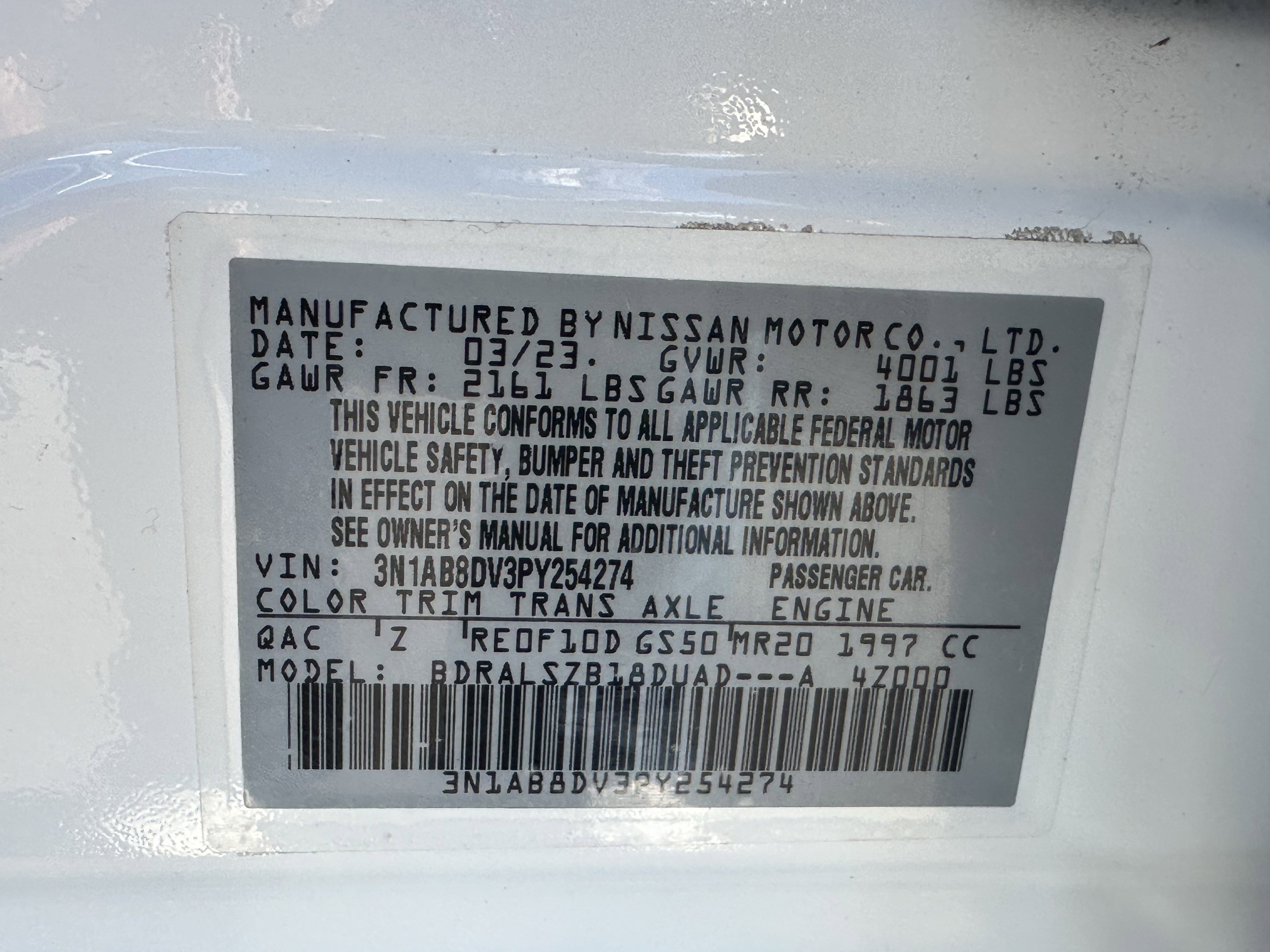 Used 2023 Nissan Sentra SR w/ SR Premium Package image 36