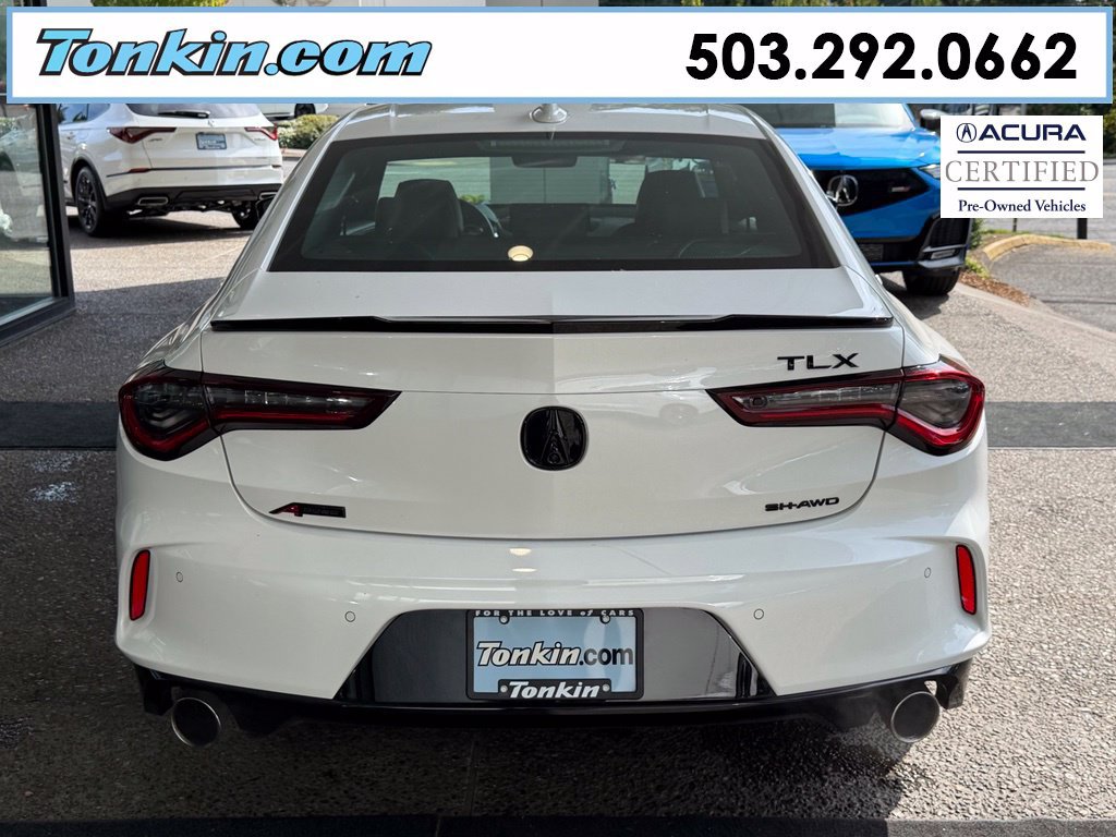 Certified 2025 Acura TLX w/ A-SPEC Package AWD/4WD image 6