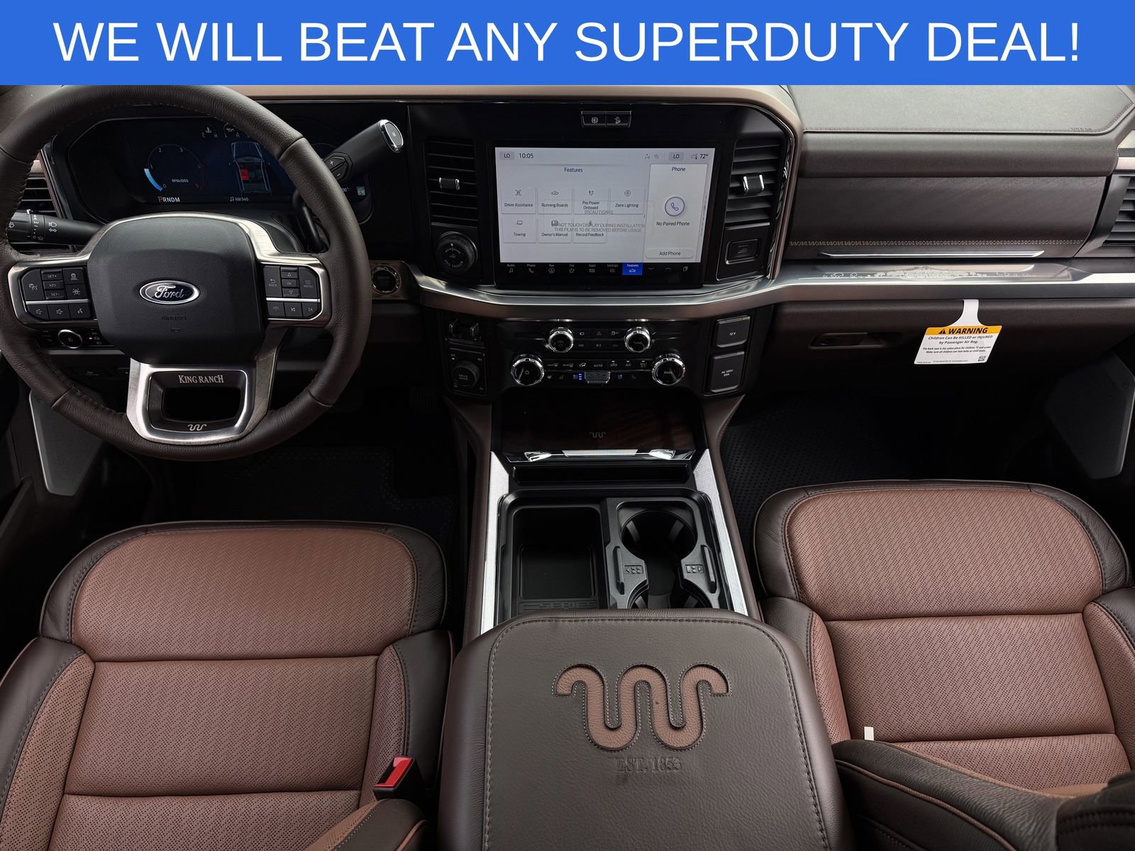 New 2026 Ford F250 King Ranch w/ Chrome Package AWD/4WD image 13