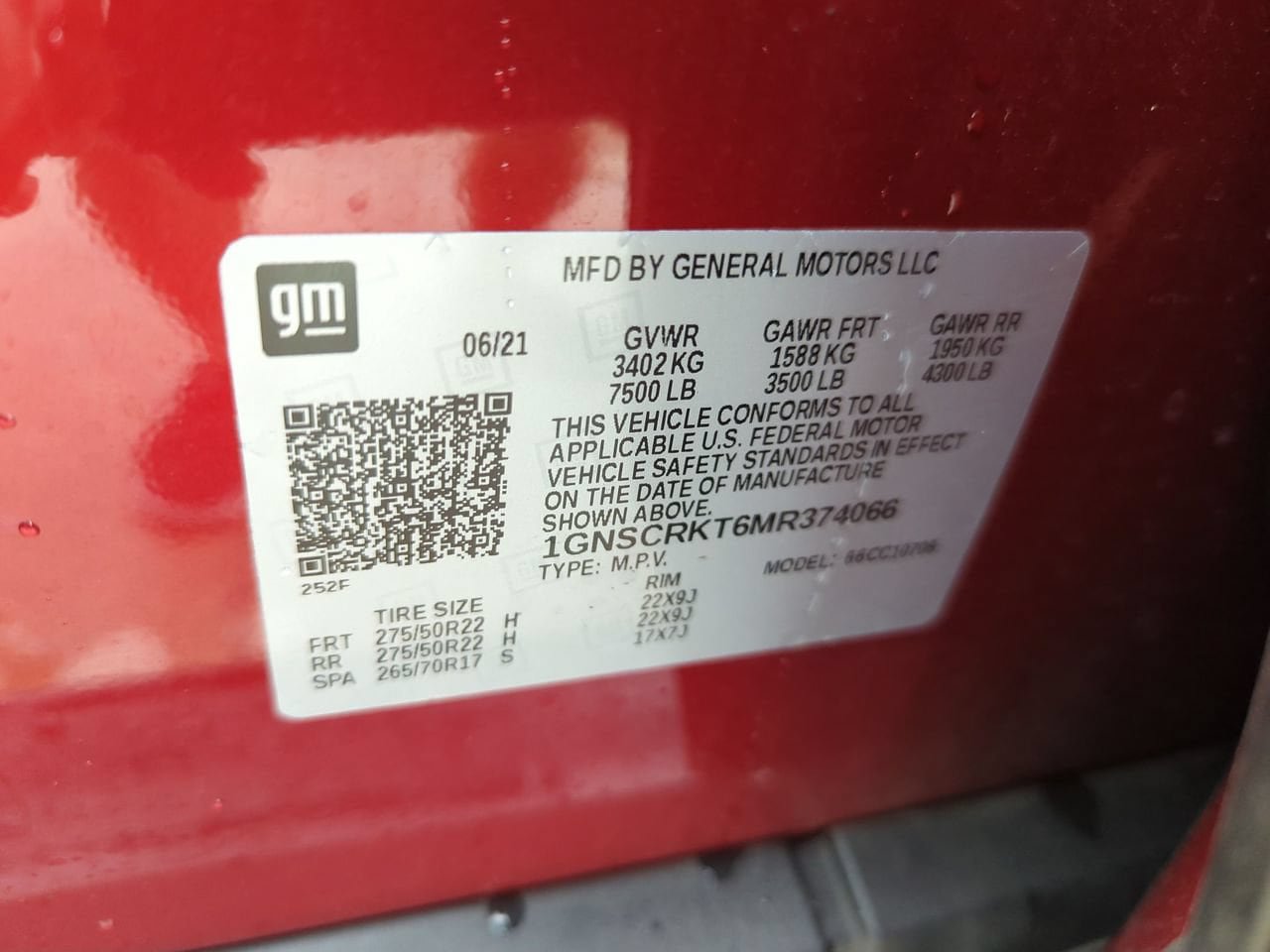 Used 2021 Chevrolet Tahoe RST RWD image 27