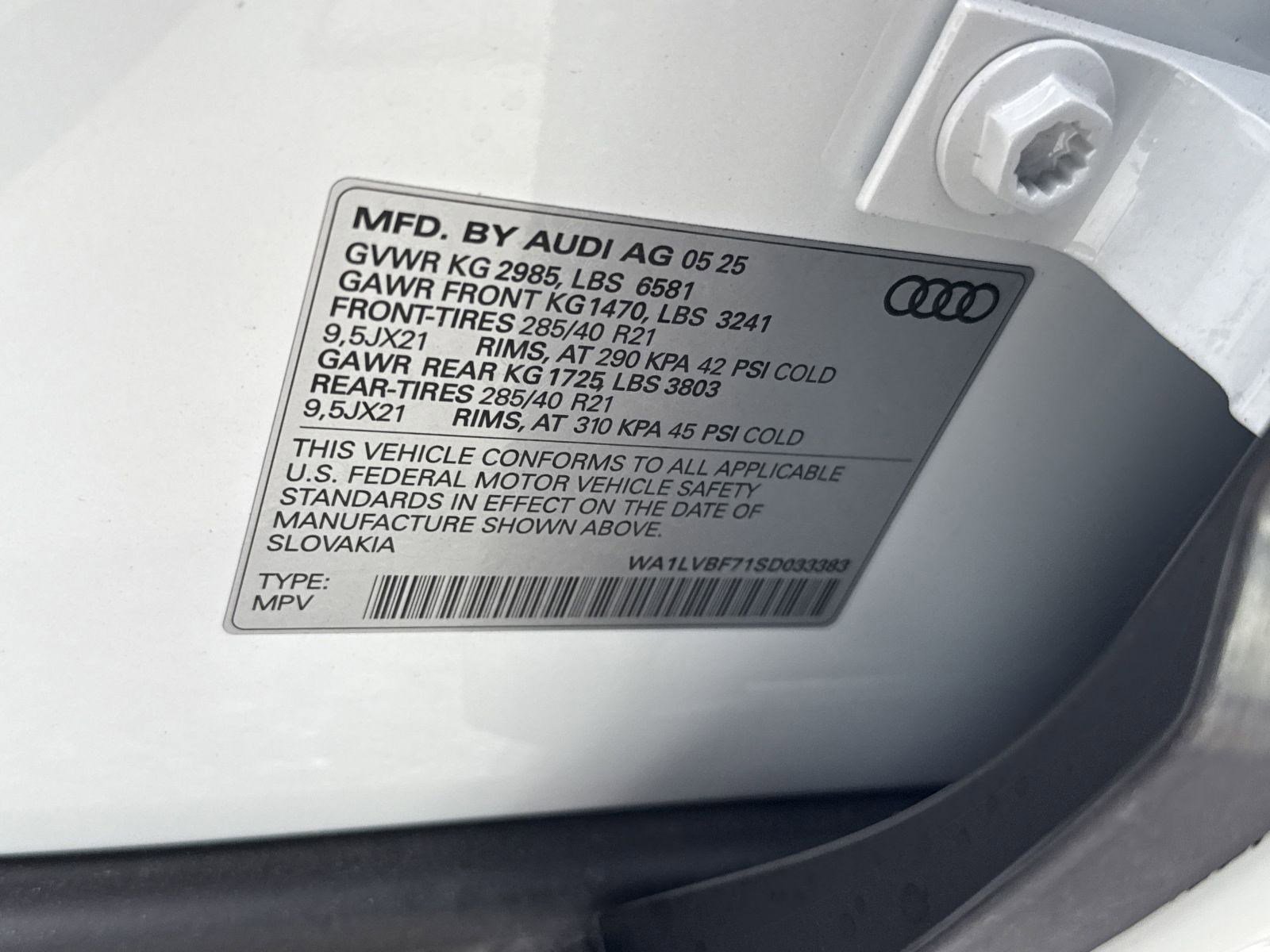 New 2025 Audi Q7 3.0T Premium Plus image 30