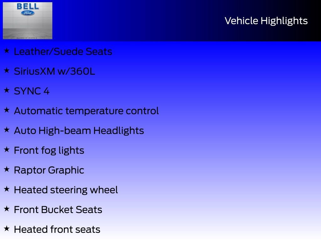 New 2025 Ford Bronco Raptor image 13
