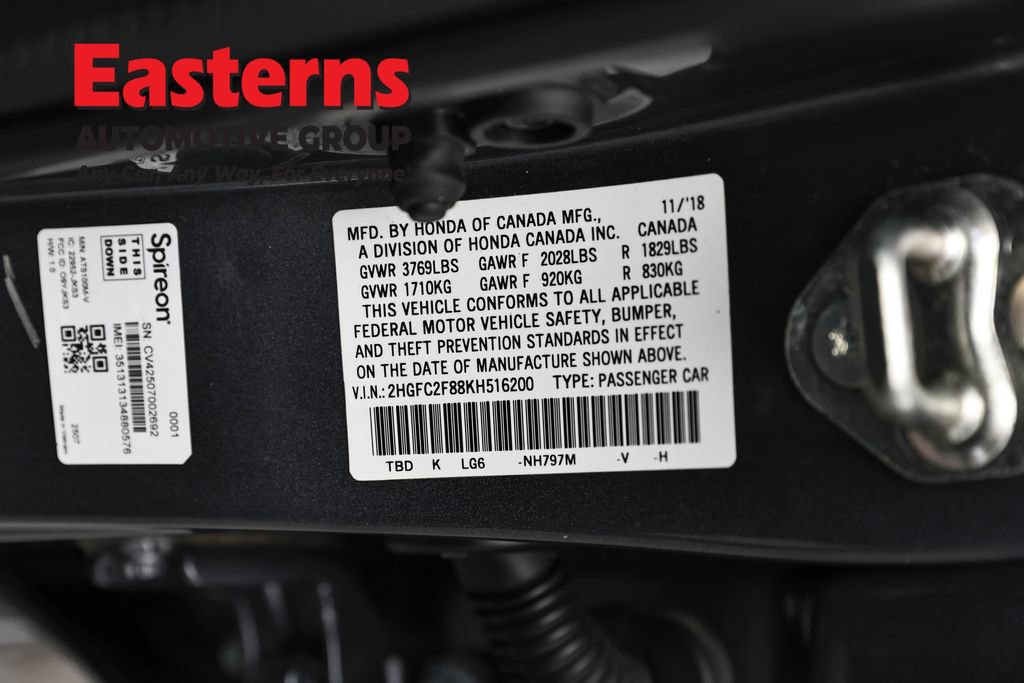 Used 2019 Honda Civic Sport image 33