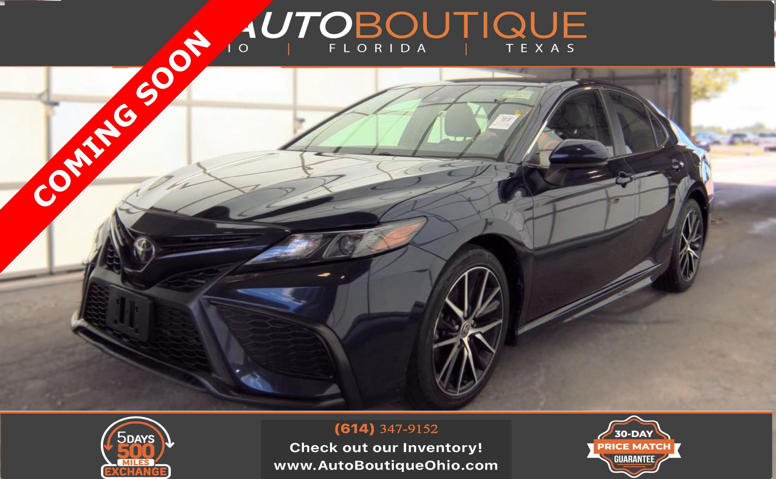 Used 2021 Toyota Camry SE FWD image 1