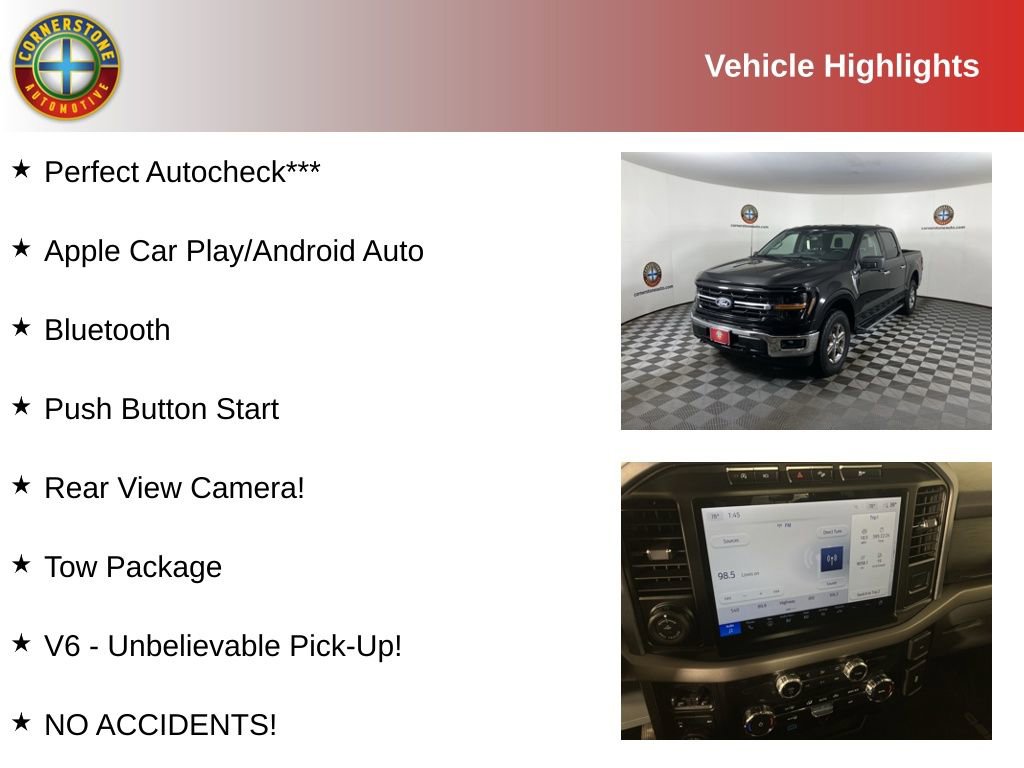 Used 2024 Ford F150 XLT w/ FX4 Off-Road Package image 2