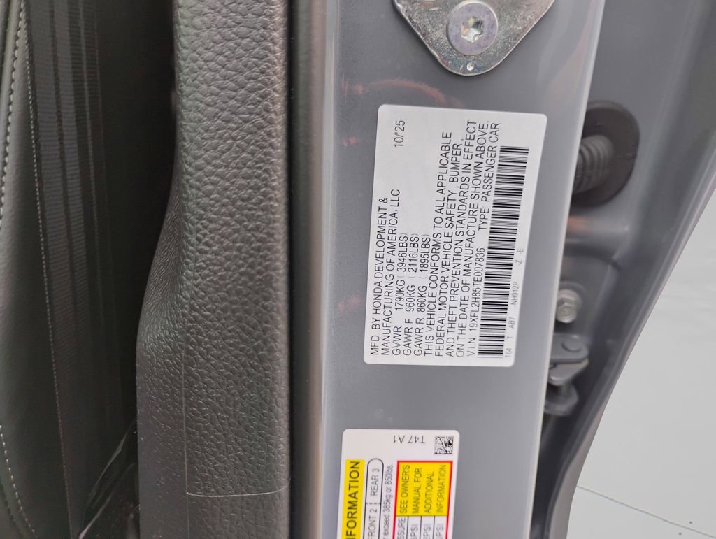 New 2026 Honda Civic Sport image 35