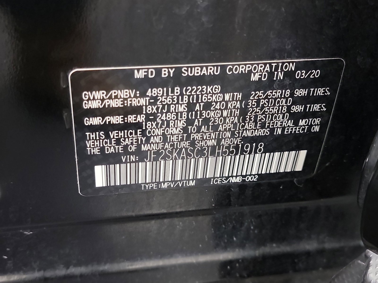 Used 2020 Subaru Forester Limited image 33