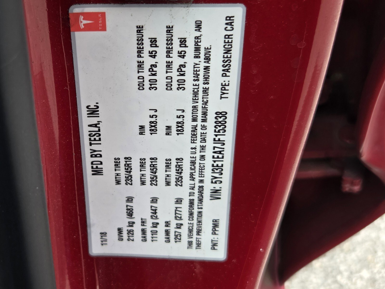 Used 2018 Tesla Model 3 Long Range image 31