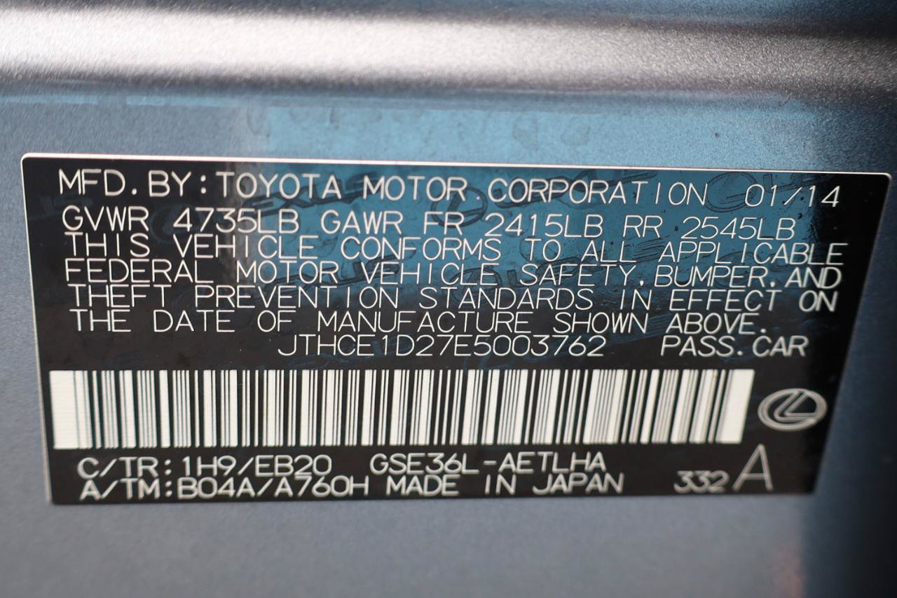 Used 2014 Lexus IS 350 AWD w/ F Sport Package image 17