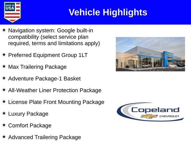 New 2026 Chevrolet Tahoe LT w/ Adventure Package 1 - Basket AWD/4WD image 3