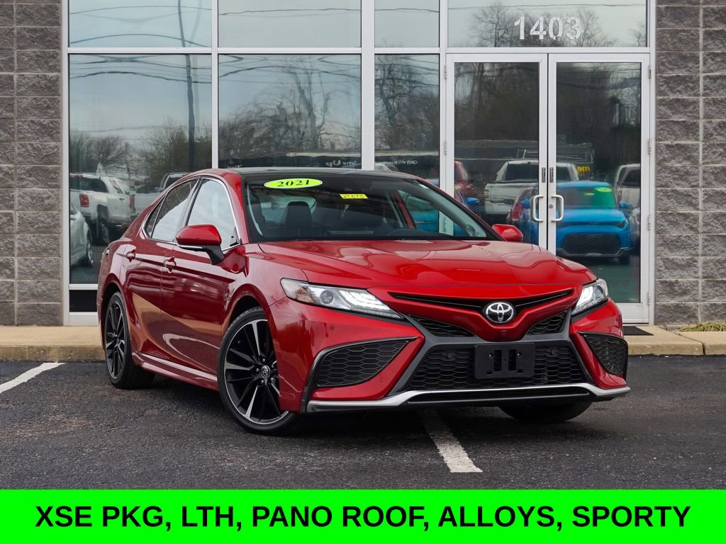 Used 2021 Toyota Camry XSE w/ Navigation Package video 1