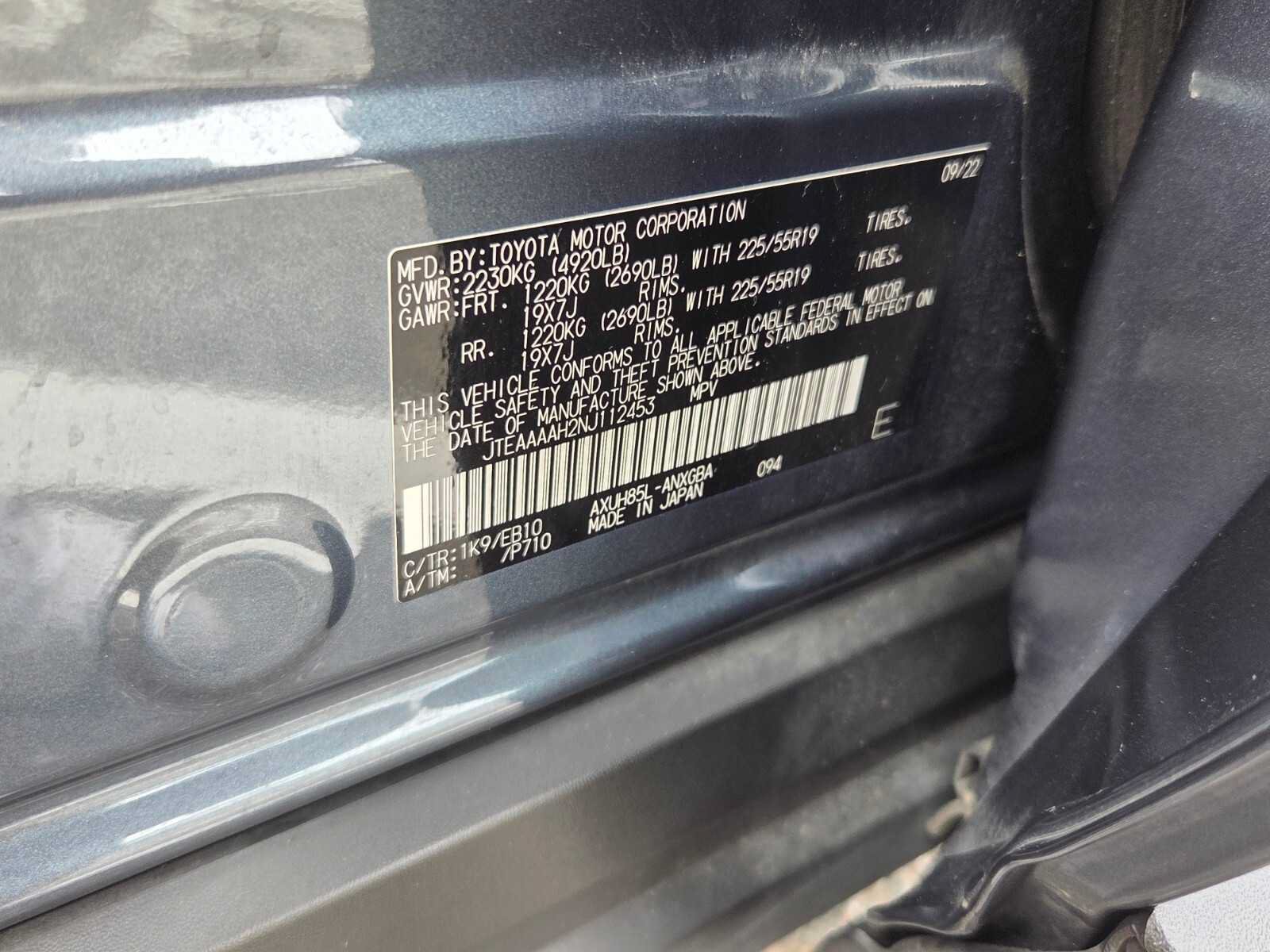 Used 2022 Toyota Venza XLE AWD/4WD image 20