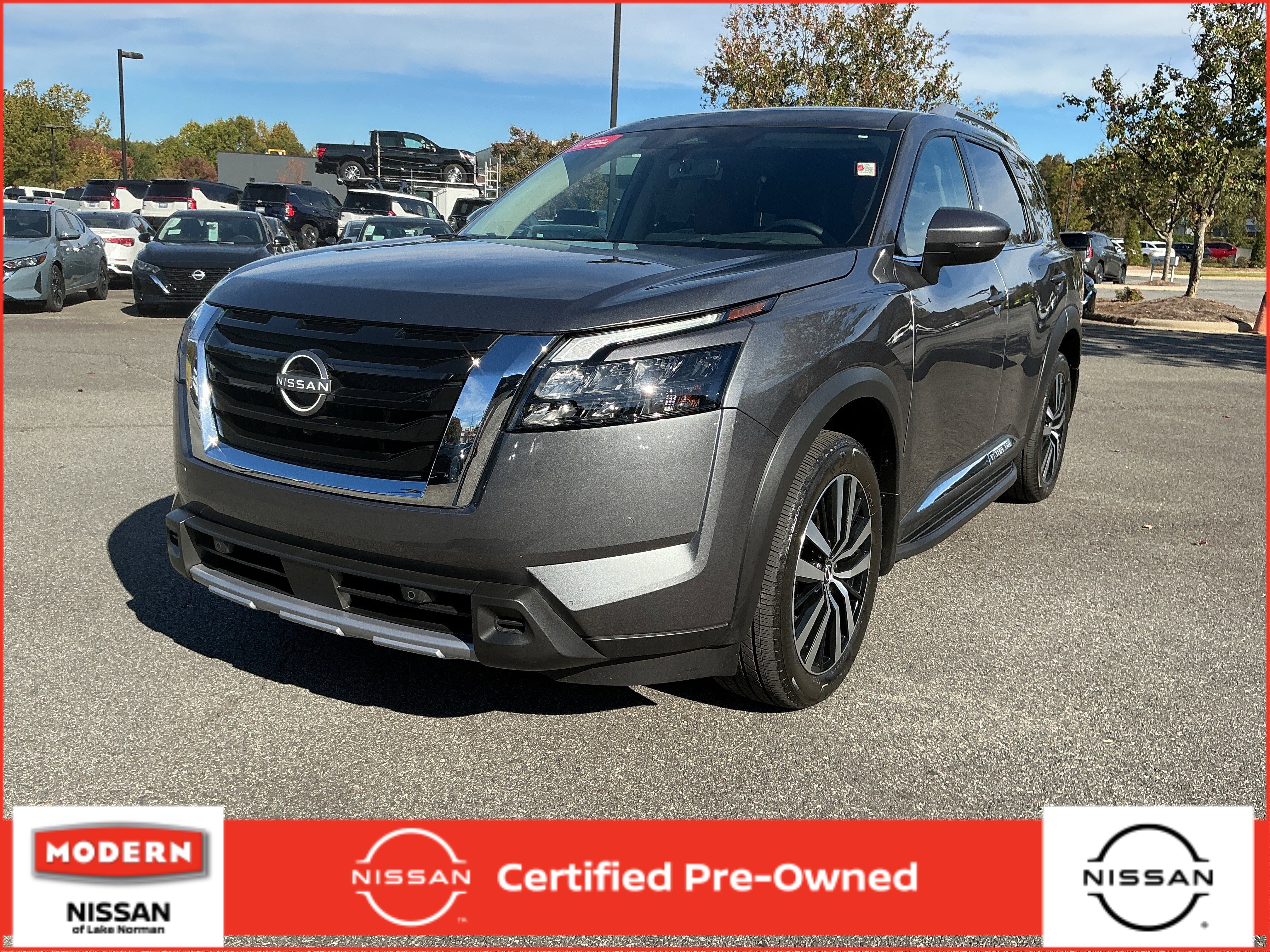 Certified 2025 Nissan Pathfinder Platinum w/ Lighting Package (N93)