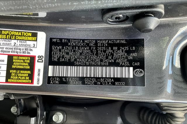 Used 2024 Lexus ES 350 w/ Premium Package FWD image 21