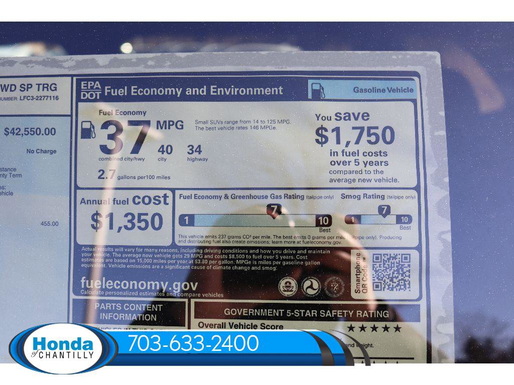 New 2026 Honda CR-V Sport Touring image 40