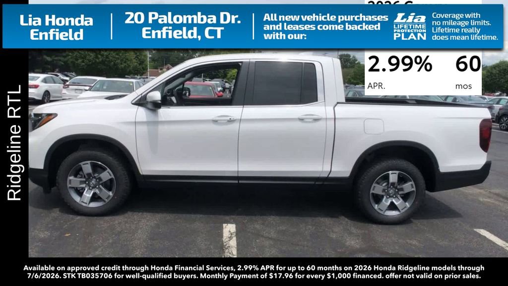 New 2026 Honda Ridgeline RTL image 5