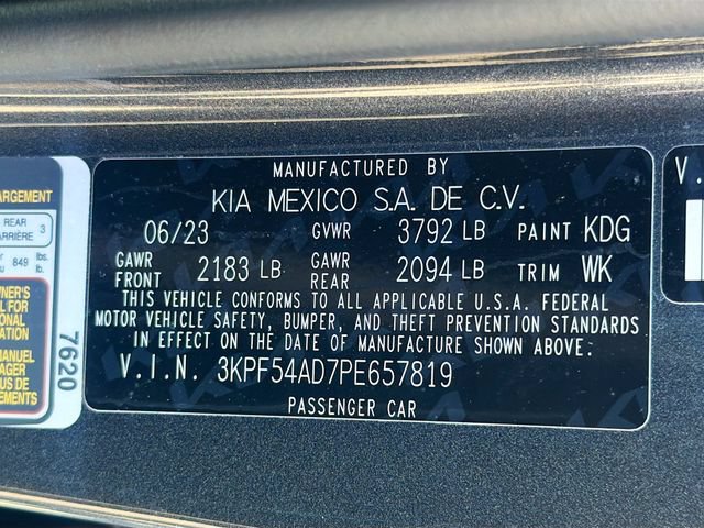 Used 2023 Kia Forte GT-Line w/ GT-Line Technology Package FWD image 30