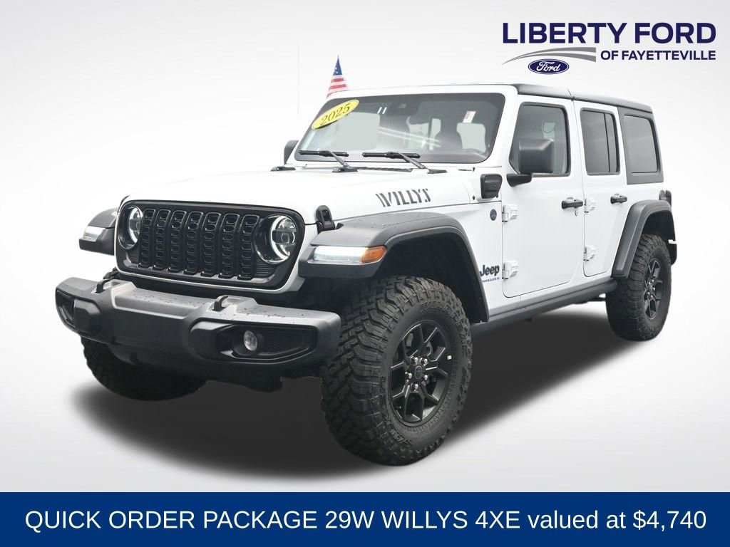 Used 2025 Jeep Wrangler Willys 4xe