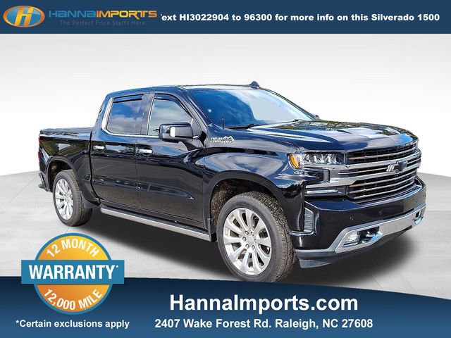 Used 2020 Chevrolet Silverado 1500 High Country w/ Technology Package