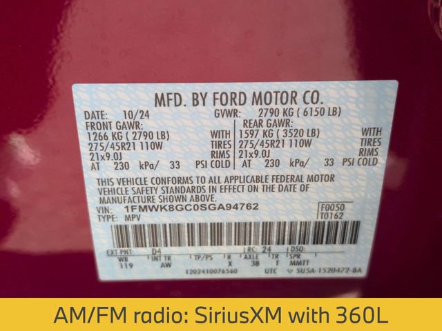 Used 2025 Ford Explorer ST image 31