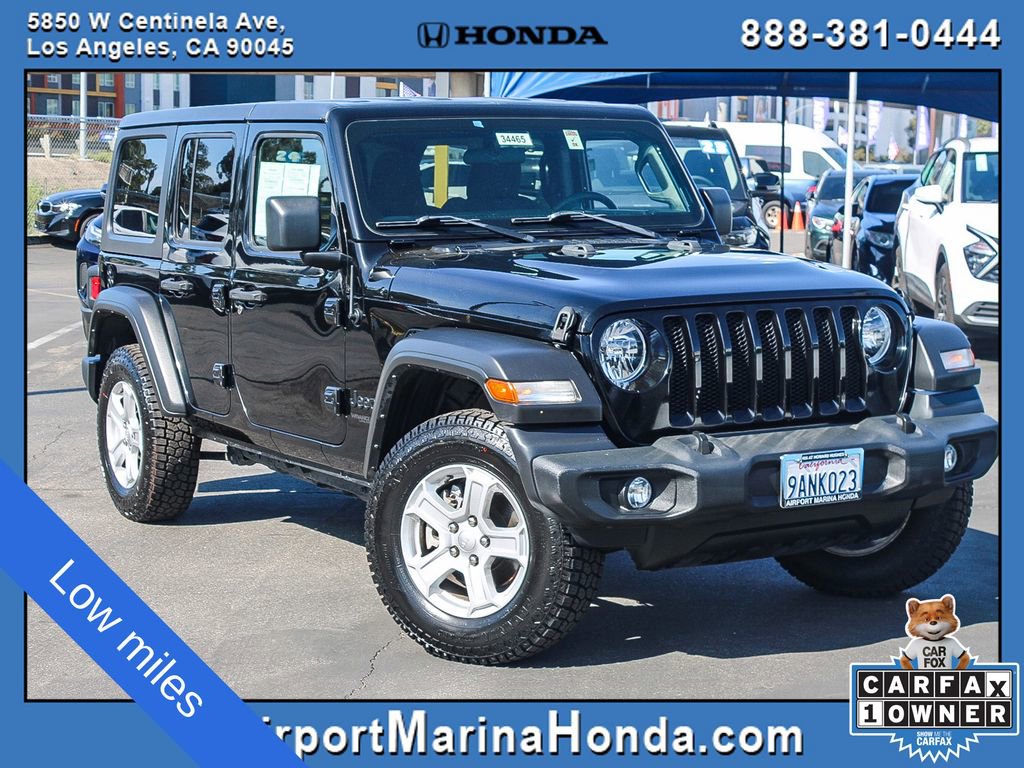 Used 2022 Jeep Wrangler Unlimited Sport