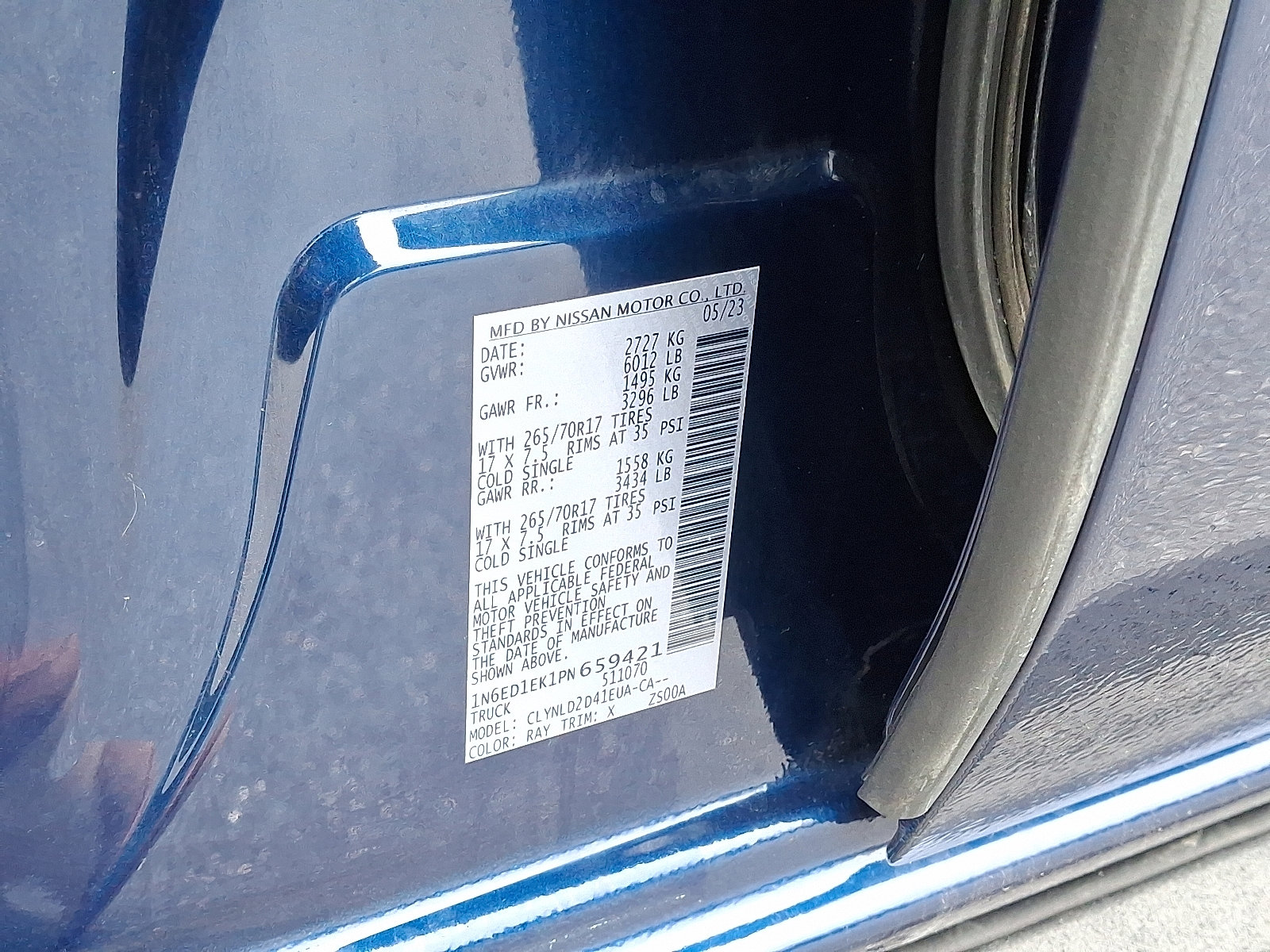 Certified 2023 Nissan Frontier PRO-4X w/ Pro Convenience Package image 28