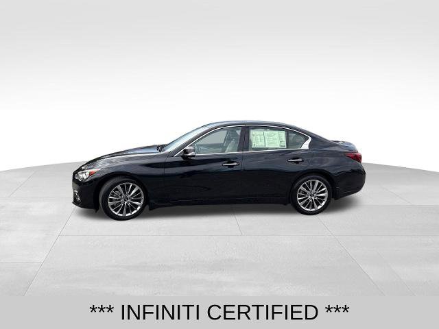 Certified 2023 INFINITI Q50 Luxe w/ Cargo Package image 2