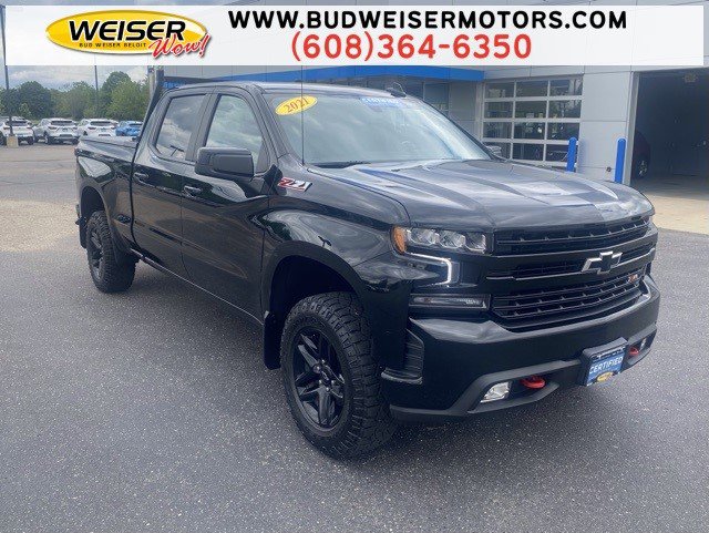 Certified 2021 Chevrolet Silverado 1500 LT Trail Boss