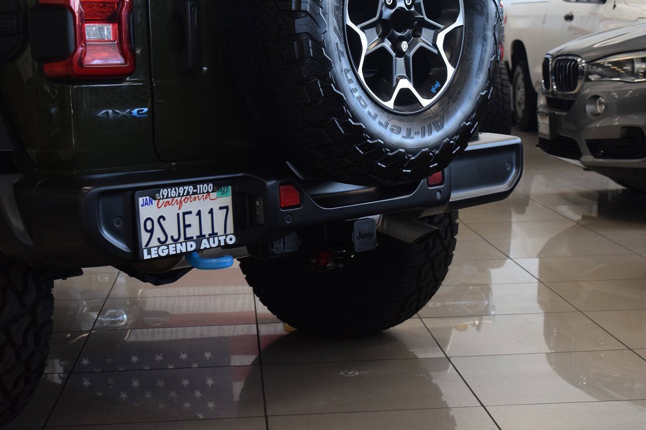 Used 2022 Jeep Wrangler Unlimited Rubicon 4xe w/ Cold Weather Group AWD/4WD image 14