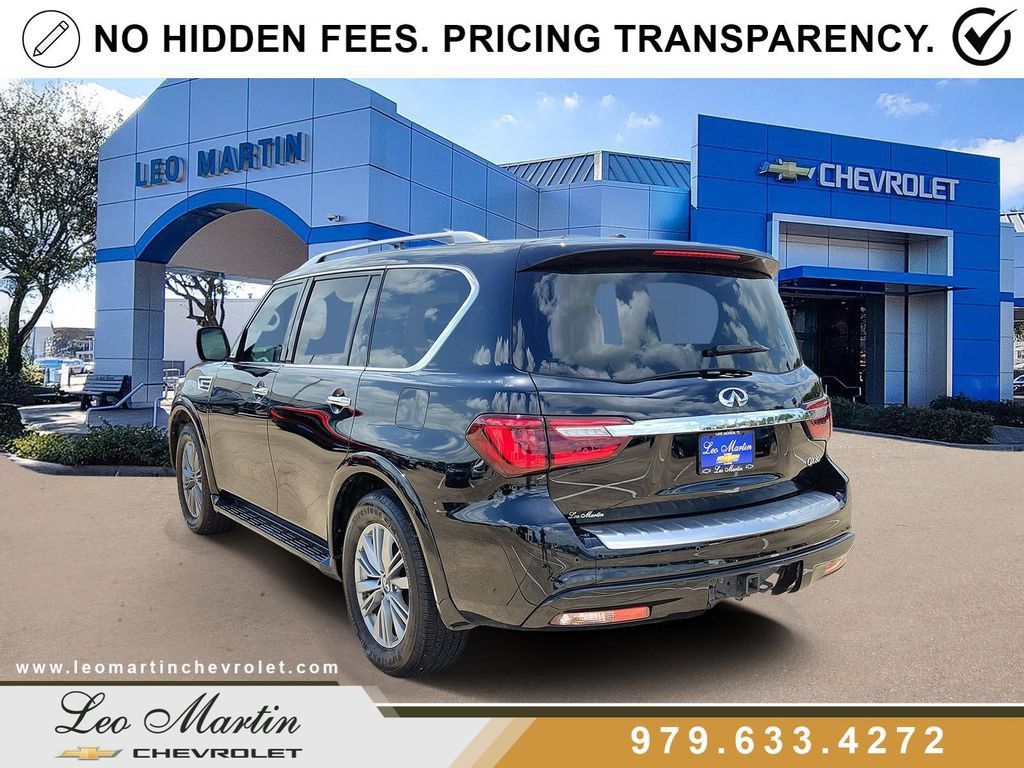 Used 2022 INFINITI QX80 Luxe w/ Cargo Package RWD image 4