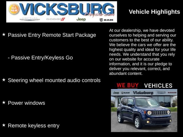 Used 2018 Jeep Renegade Latitude FWD image 19