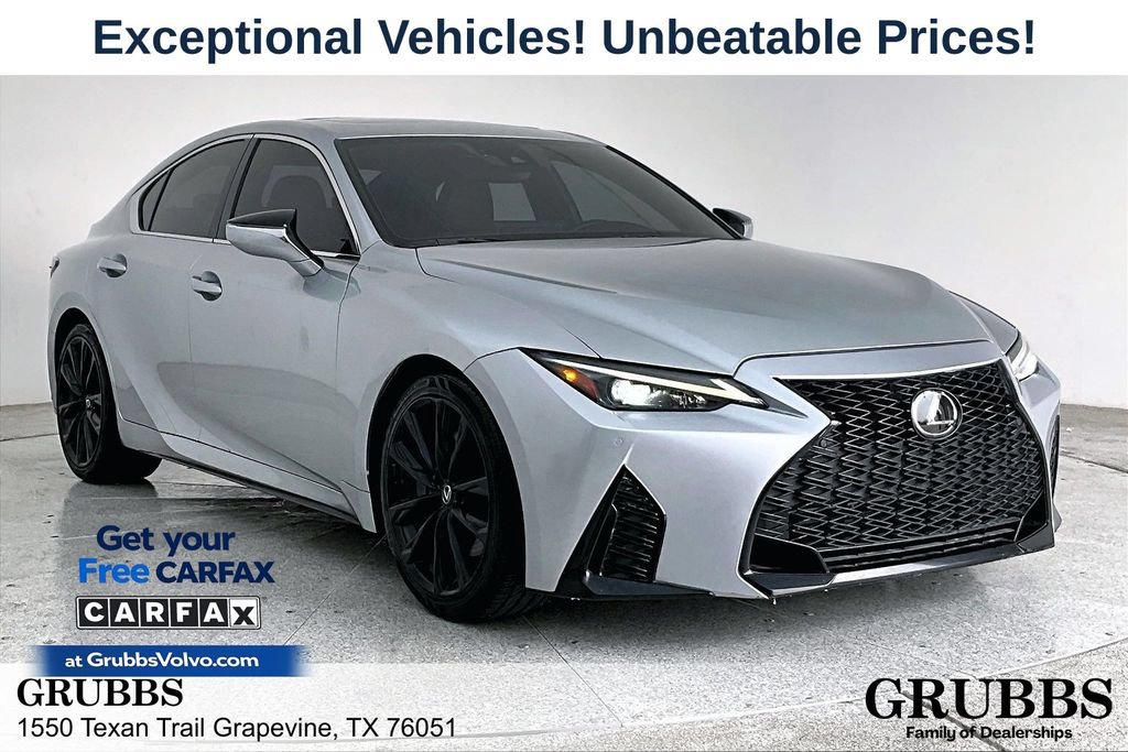 Used 2022 Lexus IS 350 F Sport w/ Navigation Package