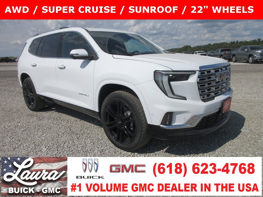 New 2026 GMC Acadia Denali w/ Super Cruise Package