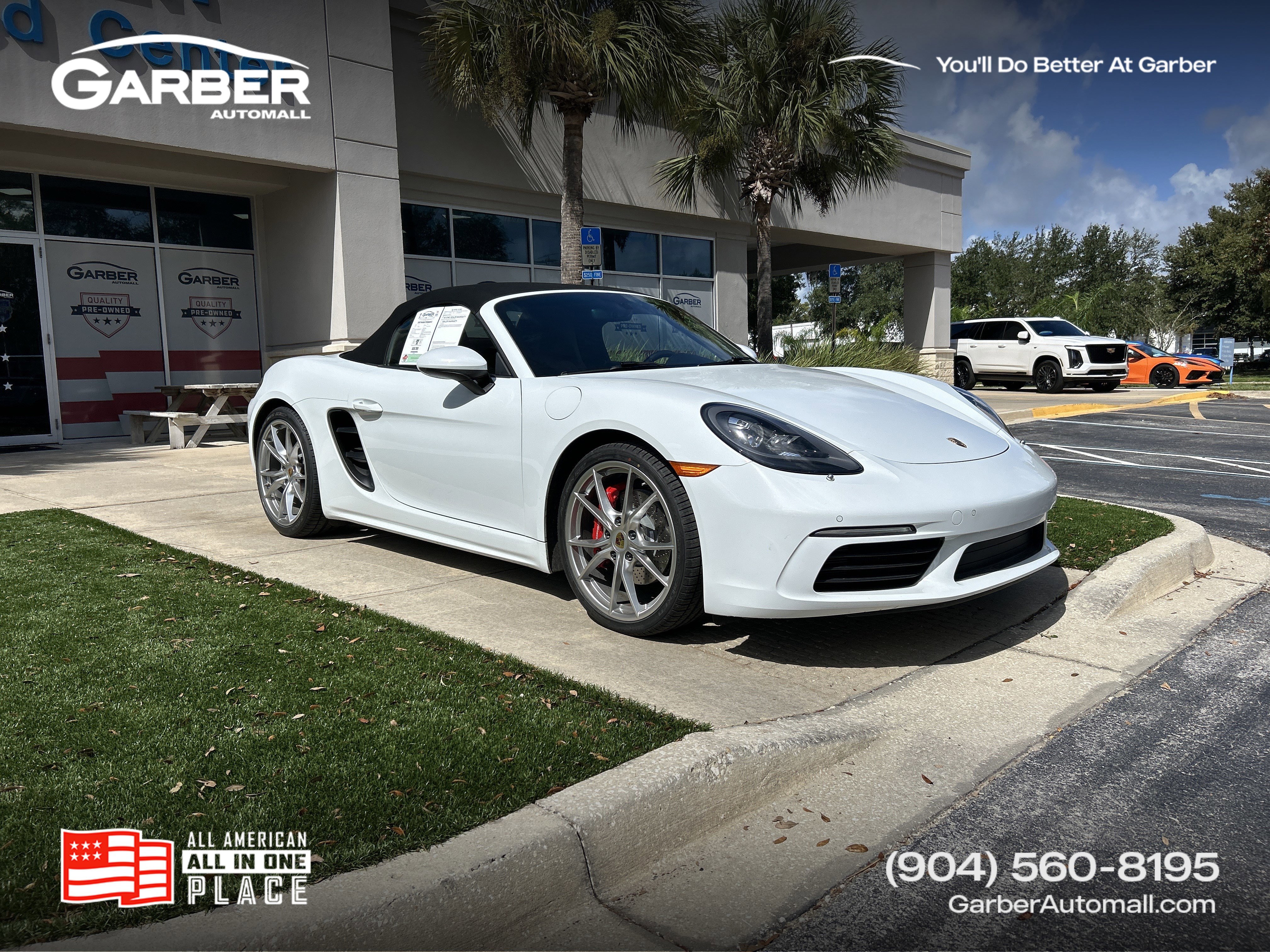 Used 2018 Porsche 718 Boxster S