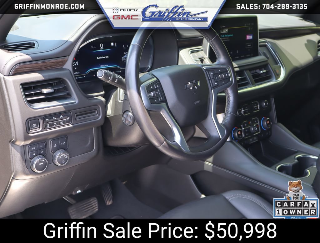 Certified 2022 Chevrolet Tahoe Z71 w/ Luxury Package AWD/4WD image 15