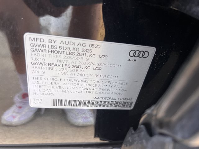 Used 2020 Audi Q3 2.0T Premium w/ Convenience Package AWD/4WD image 35